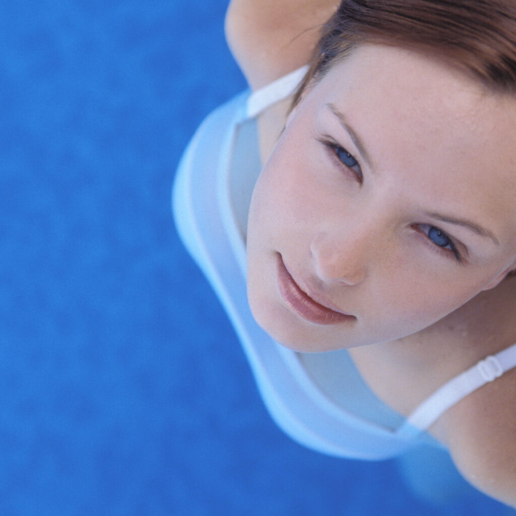 Young Woman in Water